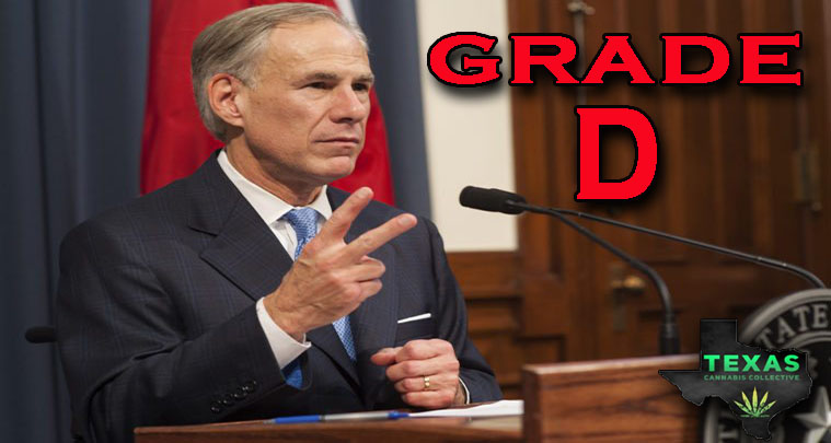 governor abbott scorecard marijuana