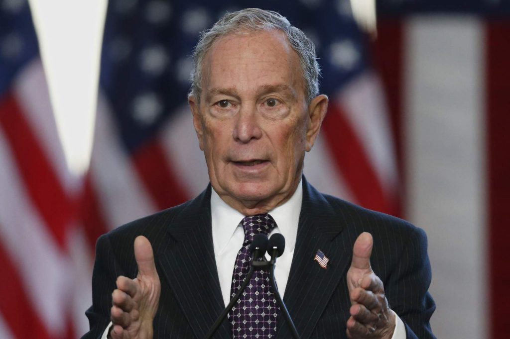 mike bloomberg legalization issues